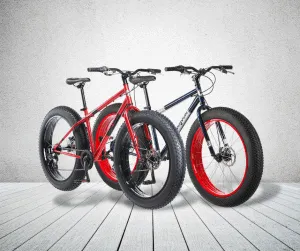 two red bikes
